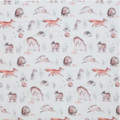 Manta de Musselina Dupla 70x70cm - Edição Verão