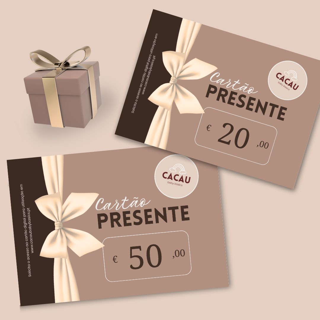 Cartão de Oferta CACAU, Baby basics