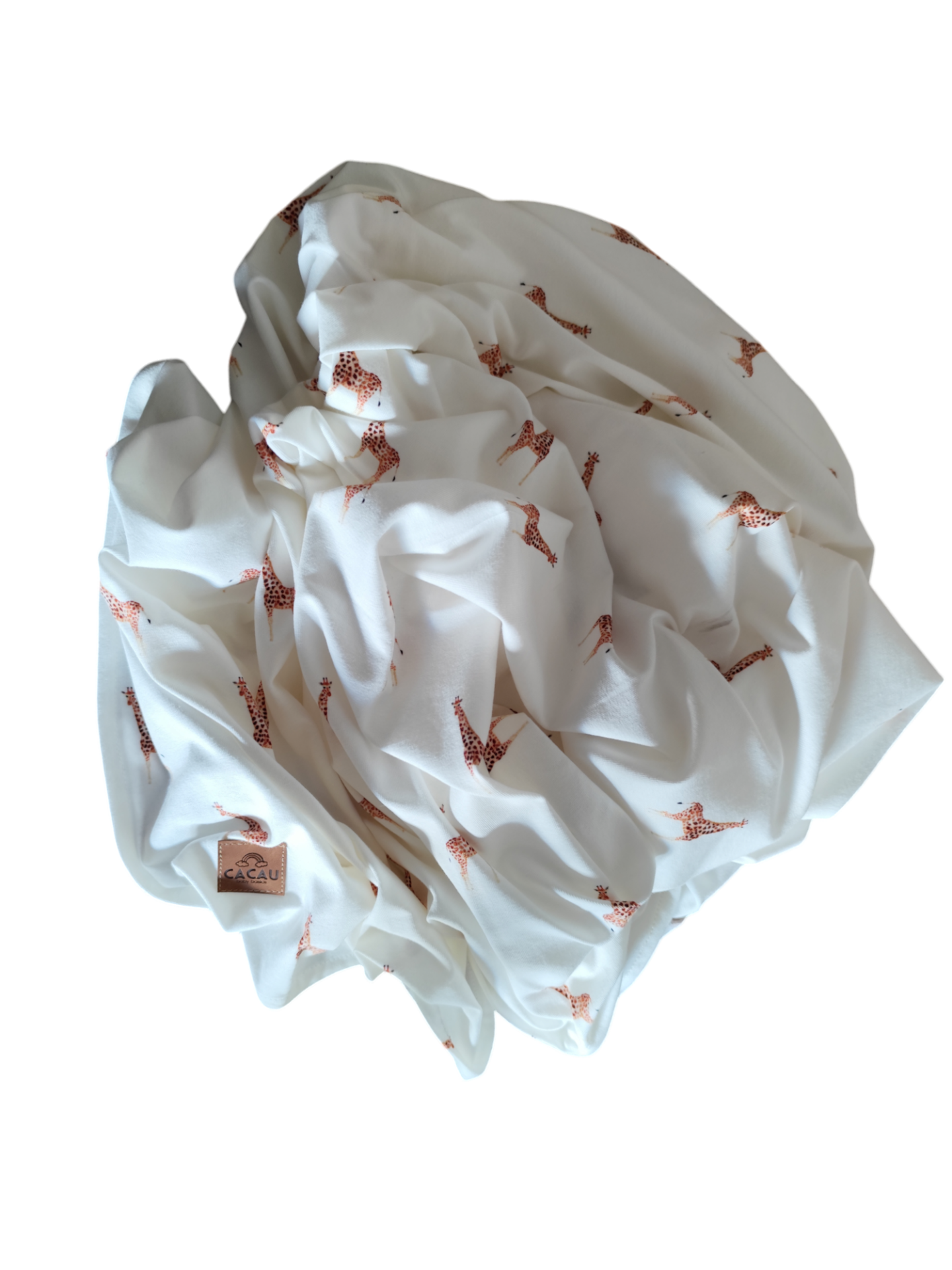 Swaddle de Jersey Girafas