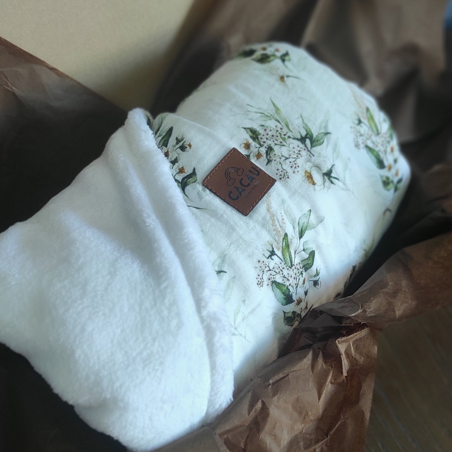 Manta de Pelo de Camelias