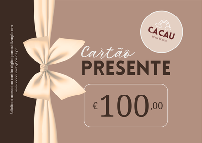 Cartão de Oferta CACAU, Baby basics