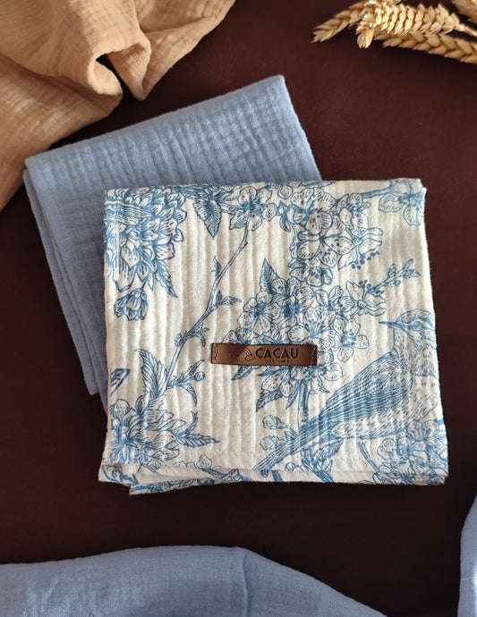 Conjunto Fraldinhas Blue Bird e Azul