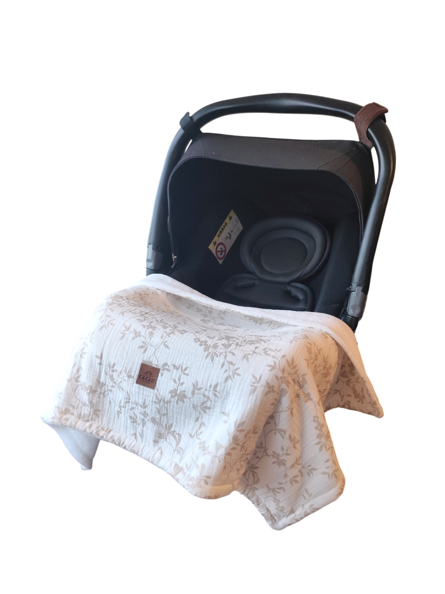 Manta de Pêlo Folhagens