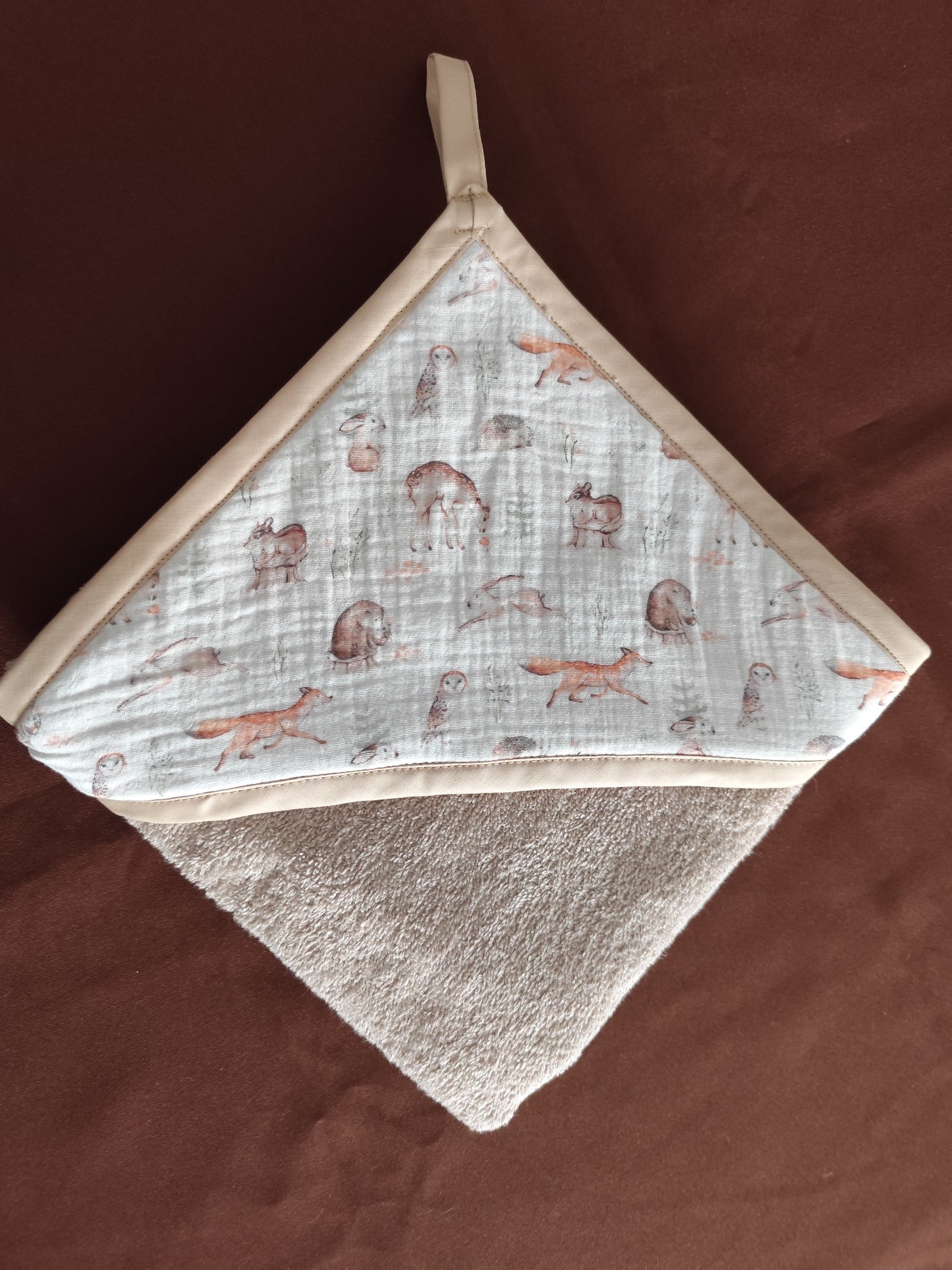 Toalha de Banho Animais do Bosque