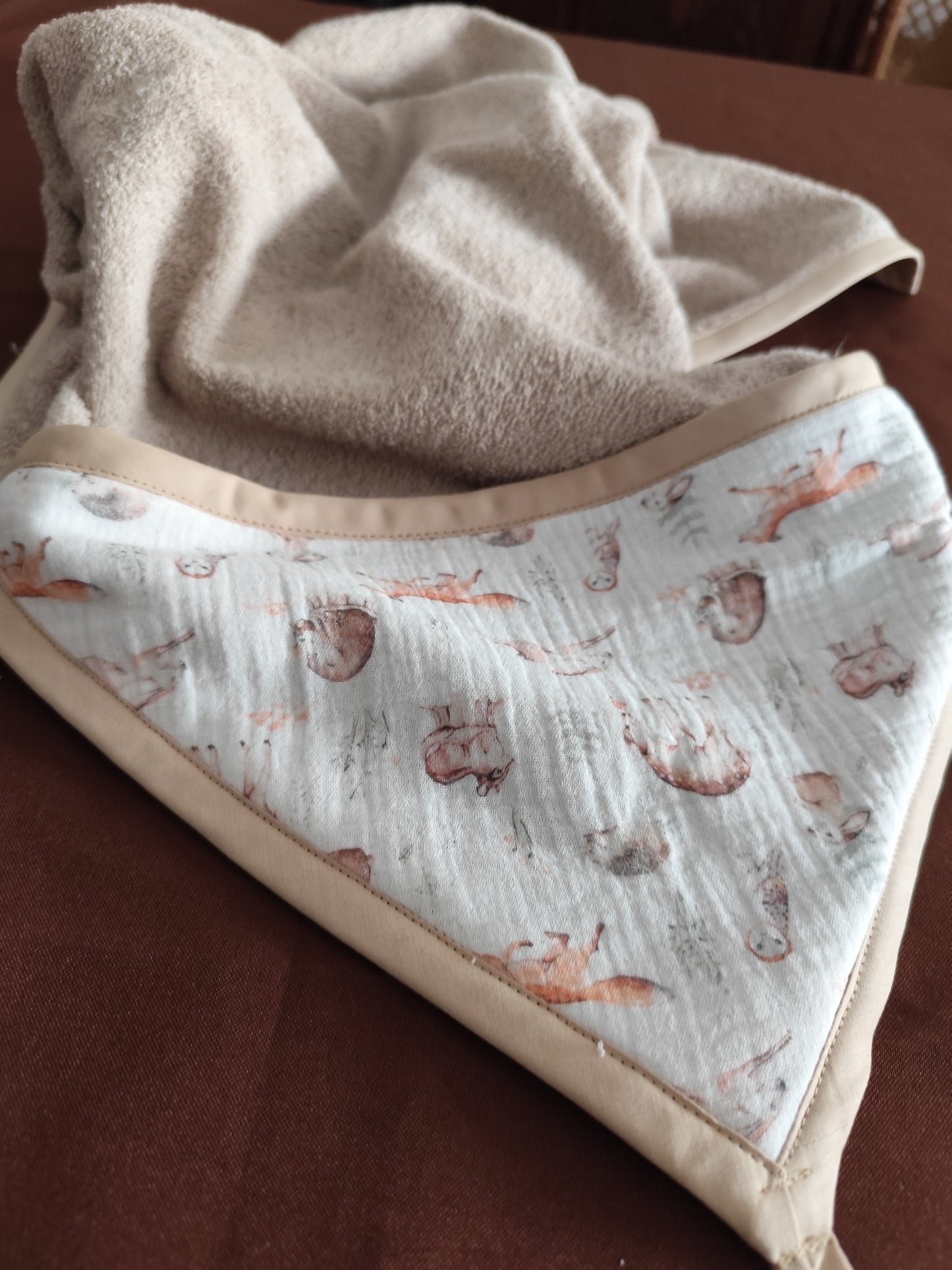 Toalha de Banho Animais do Bosque