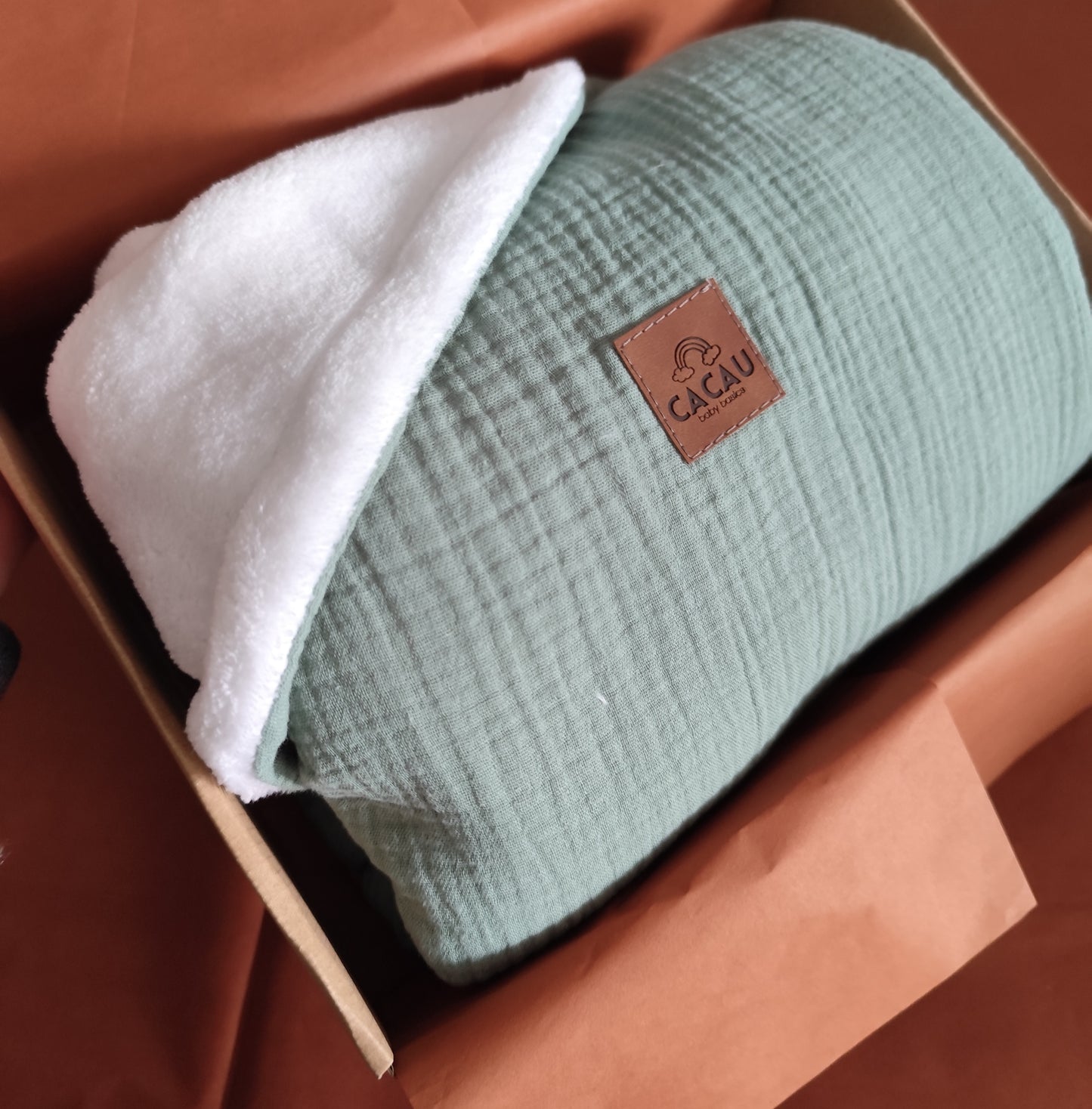 Manta de Pêlo Menta