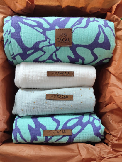 Swaddle Aqua