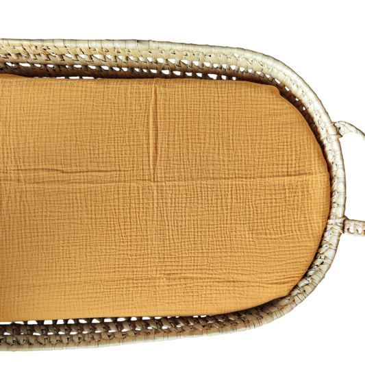 Lençol de Elástico Mostarda