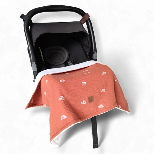 Manta de Pêlo Arco-Íris