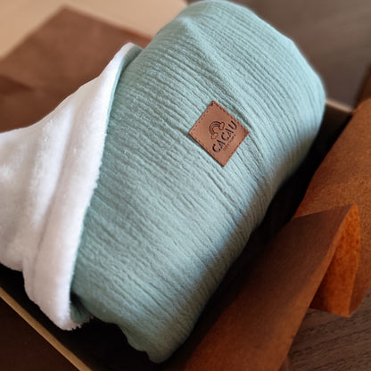 Manta de Pêlo Menta